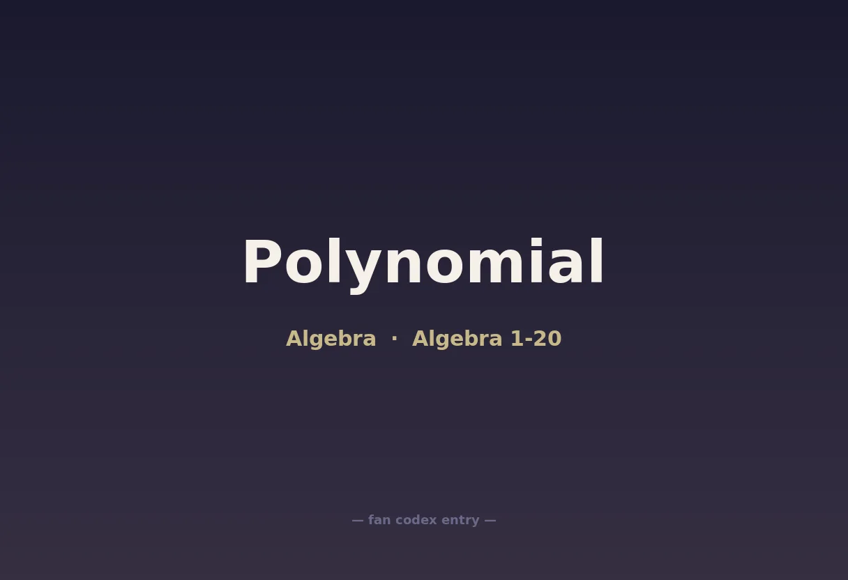 Polynomial